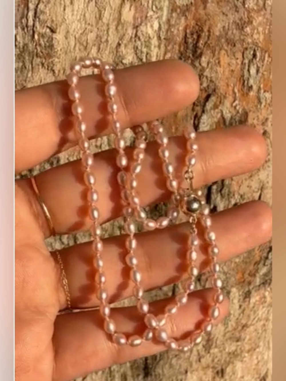 Freshwater Potato Pearl + 14K Necklace / Anklet ✨